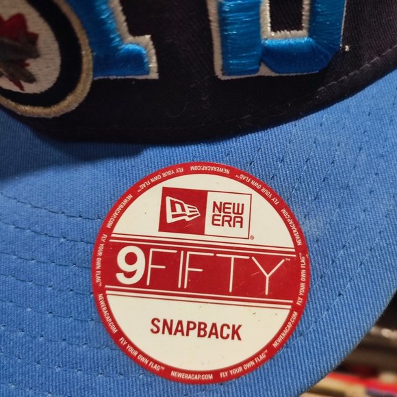 Winnipeg Jets snapback cap/hat NHL New Era blue - Picture 6 of 7